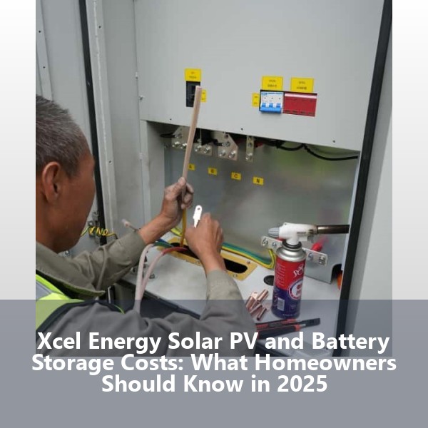 Xcel Energy Solar PV and Battery Storage Costs: What Homeowners Should Know in 2025